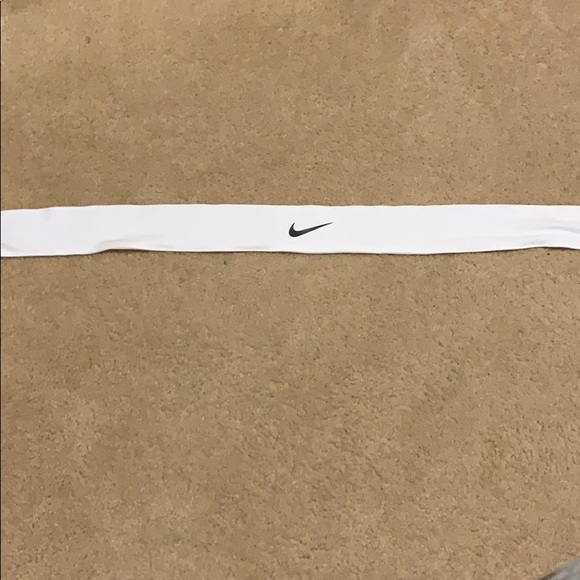 White Nike Headband - Picture 2 of 2